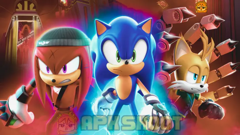 three different Sonic Speed characters
